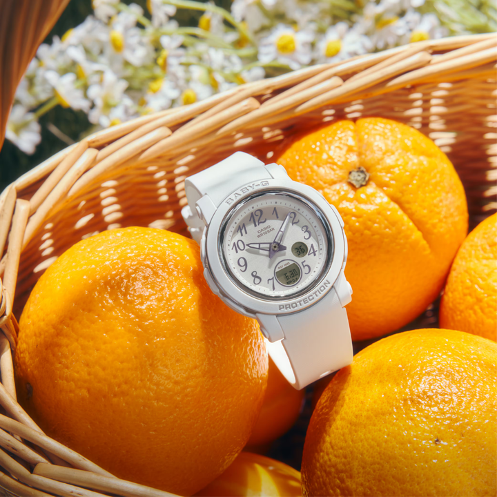 CASIO BABY-G BGA-290SA-7ADR ANALOG-DIGITAL WHITE WOMEN WATCH