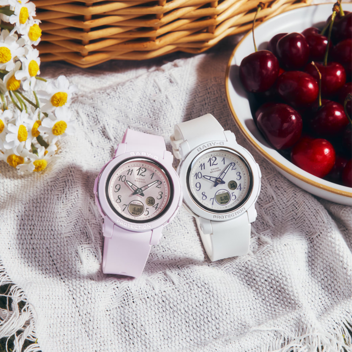 CASIO BABY-G BGA-290SA-7ADR ANALOG-DIGITAL WHITE WOMEN WATCH