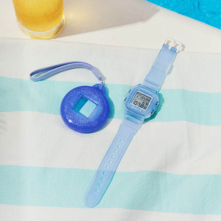 CASIO BABY-G+ PLUS BGD-10KG-2DR CONVERTIBLE DIGITAL BLUE WATCH SET