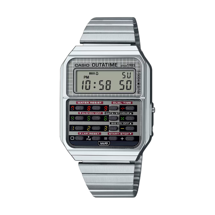 CASIO BACK TO THE FUTURE CA-500WEBF-1ADR LIMITED EDITION DIGITAL WATCH