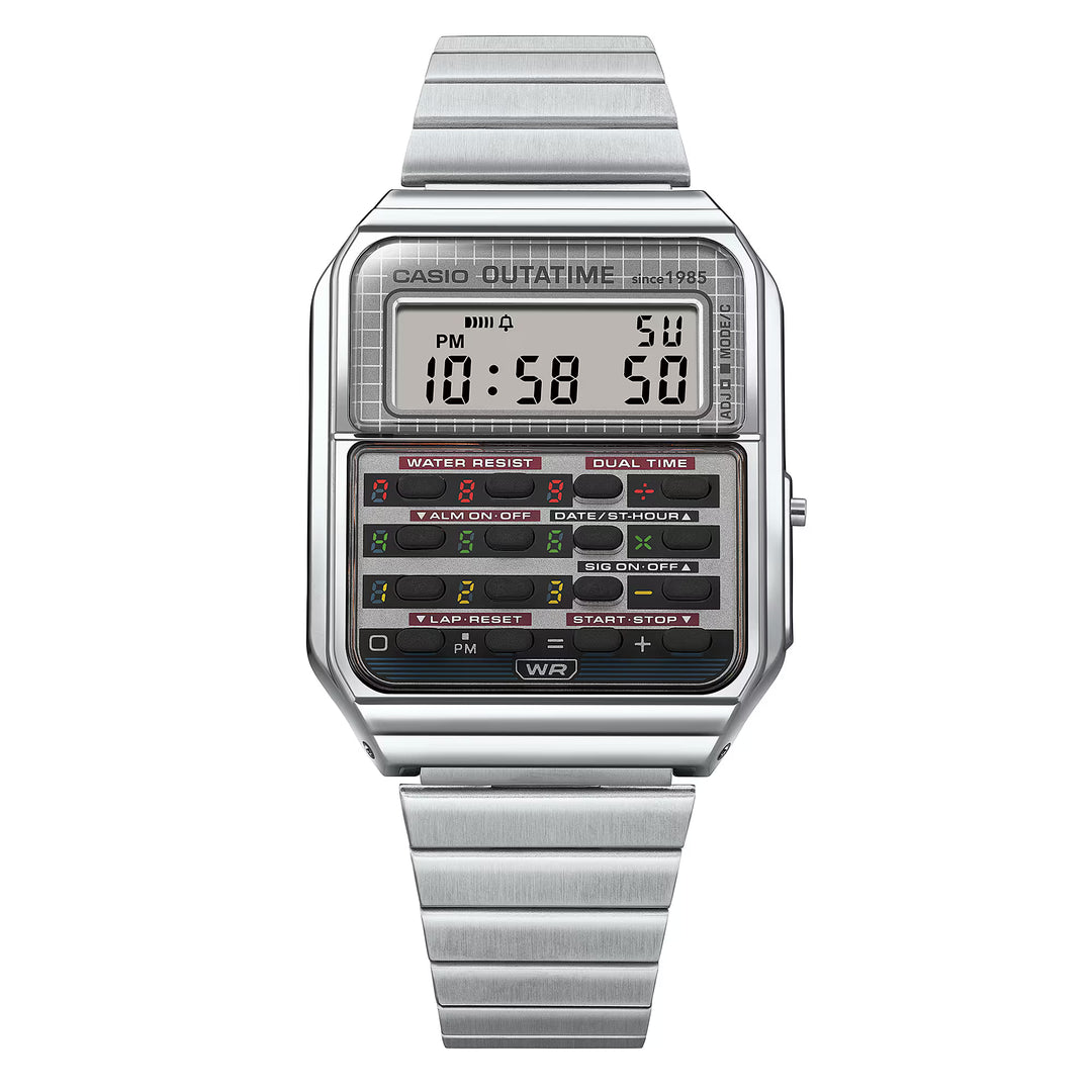 CASIO BACK TO THE FUTURE CA-500WEBF-1ADR LIMITED EDITION DIGITAL WATCH