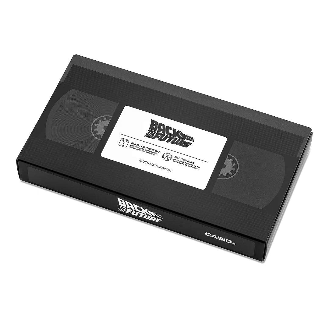 CASIO BACK TO THE FUTURE CA-500WEBF-1ADR LIMITED EDITION DIGITAL WATCH