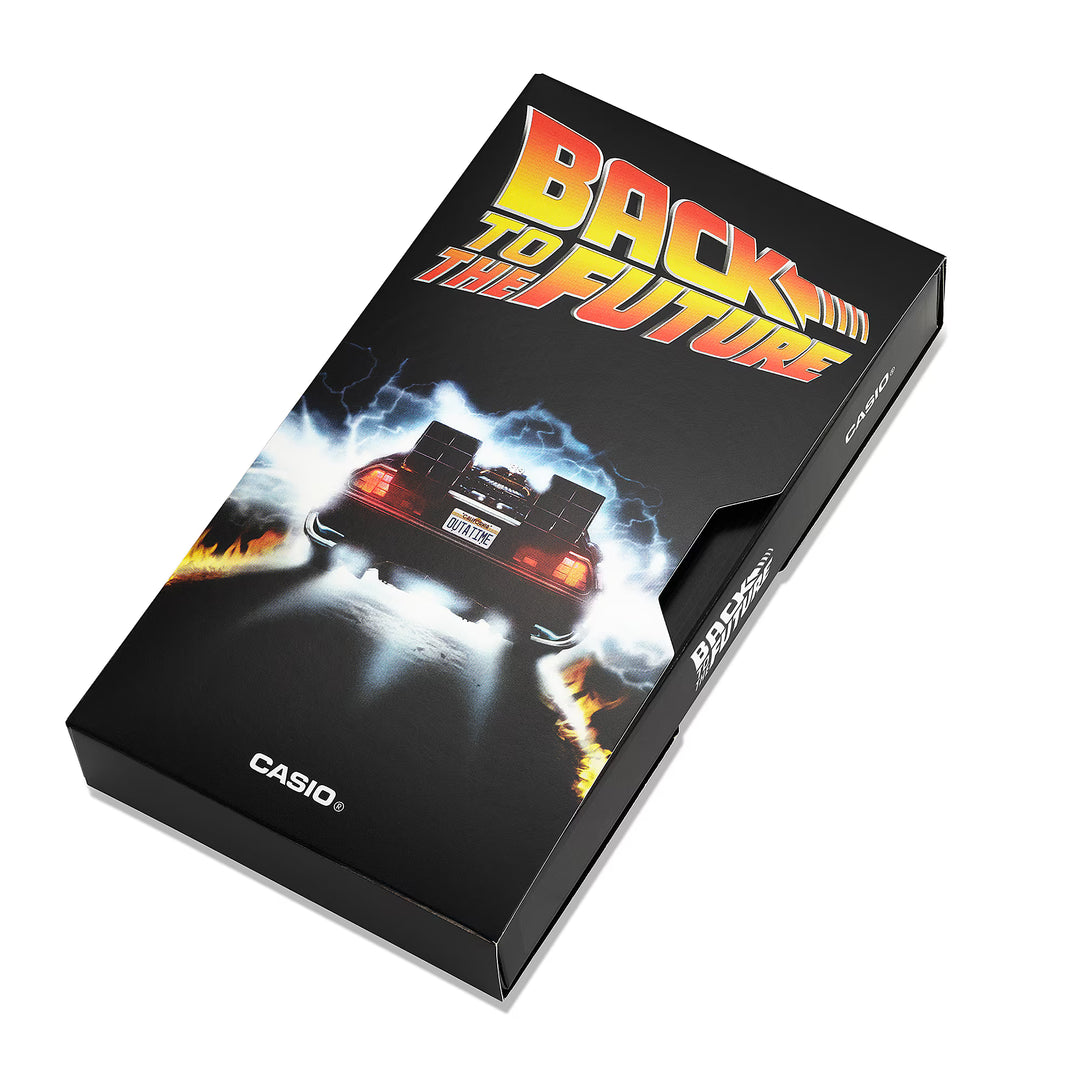 CASIO BACK TO THE FUTURE CA-500WEBF-1ADR LIMITED EDITION DIGITAL WATCH
