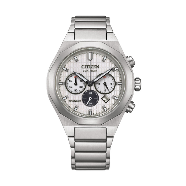 CITIZEN CA4690-51A SUPER TITANIUM ECO-DRIVE CHRONOGRAPH MEN WATCH