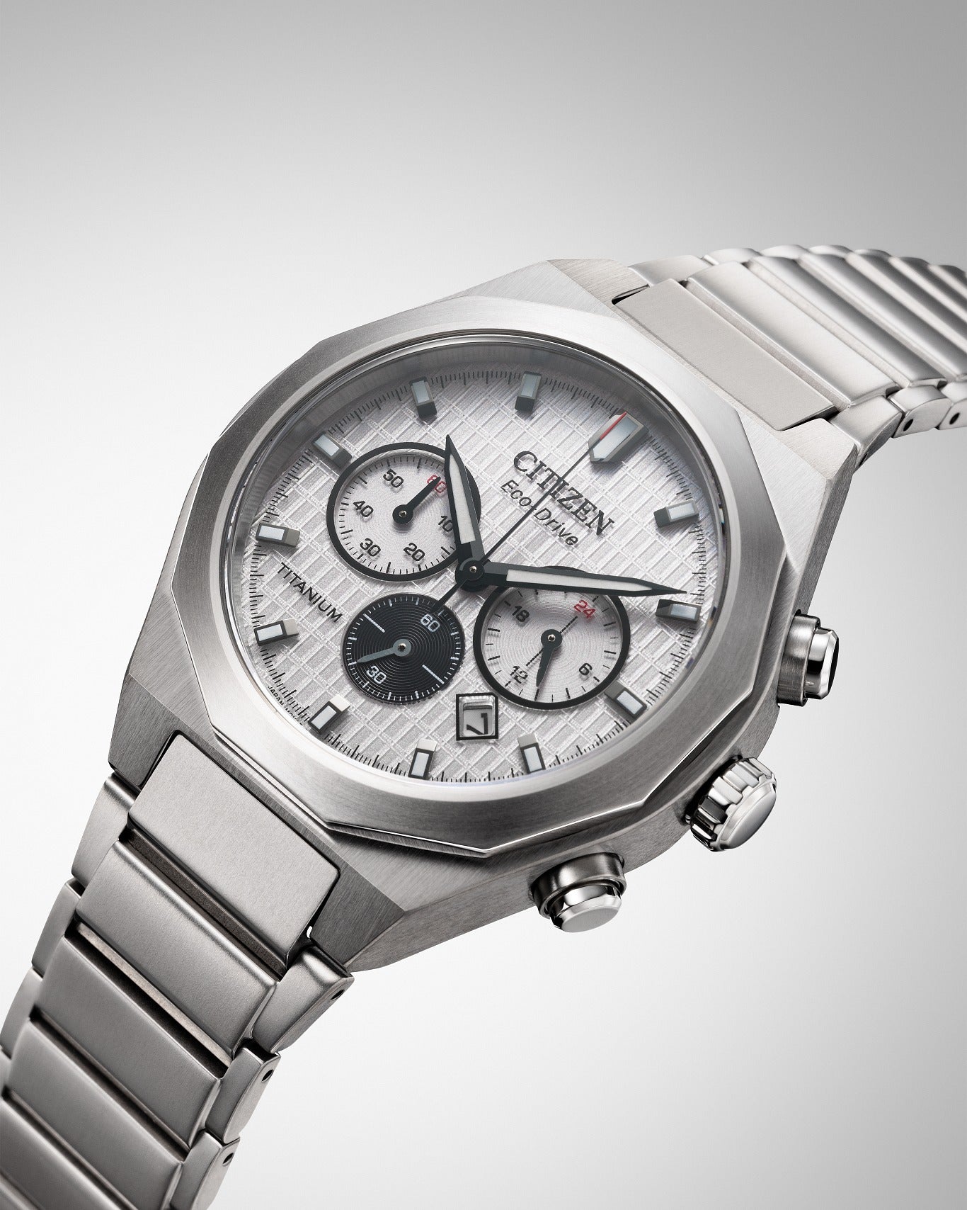 Citizen CA4690-51A Super Titanium Eco-Drive | City Chain – City