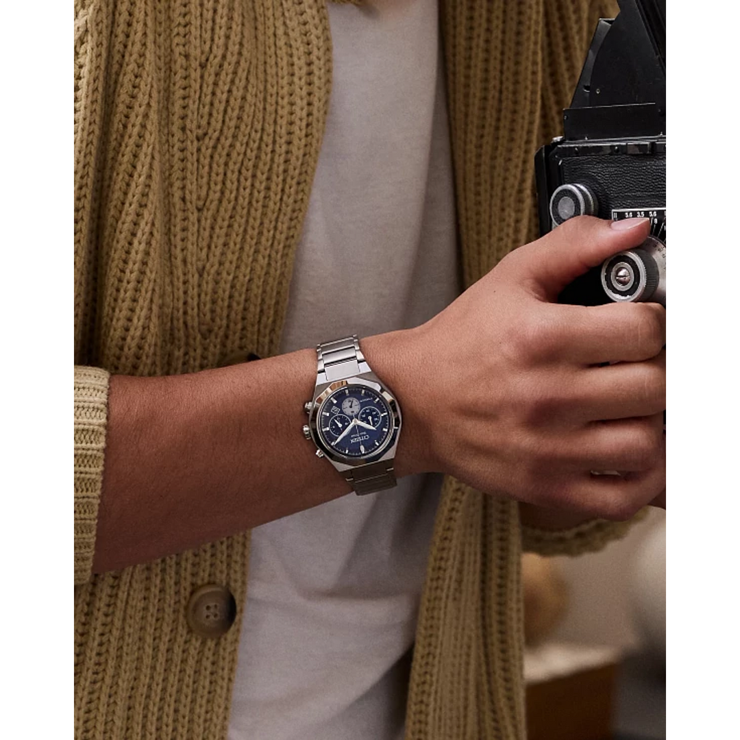 Citizen CA4691-59L Eco-Drive Chronograph Men Watch | City Chain Citizen CA4691-59L Eco-Drive Chronograph Men Watch | City Chain