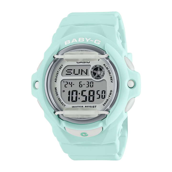 CASIO BABY-G BG-169U-3DR DIGITAL GREEN WOMEN WATCH