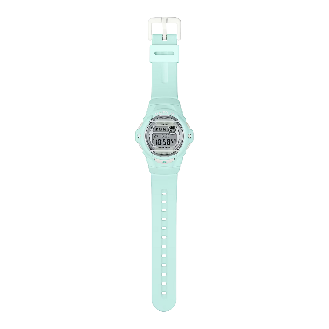 CASIO BABY-G BG-169U-3DR DIGITAL GREEN WOMEN WATCH