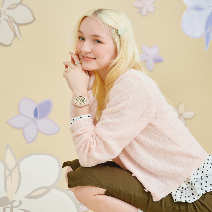 CASIO BABY-G BGA-290FL-4ADR FLOWER ANALOG-DIGITAL BEIGE WOMEN WATCH