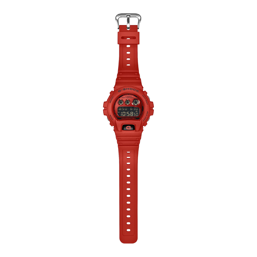 CASIO G-SHOCK DW-6900RRB-4DR DIGITAL RED WATCH