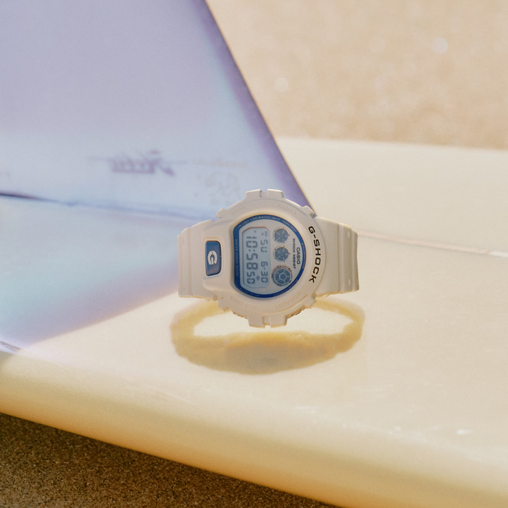 CASIO G-SHOCK DW-6900HDS-7DR STANDARD DIGITAL WHITE WATCH
