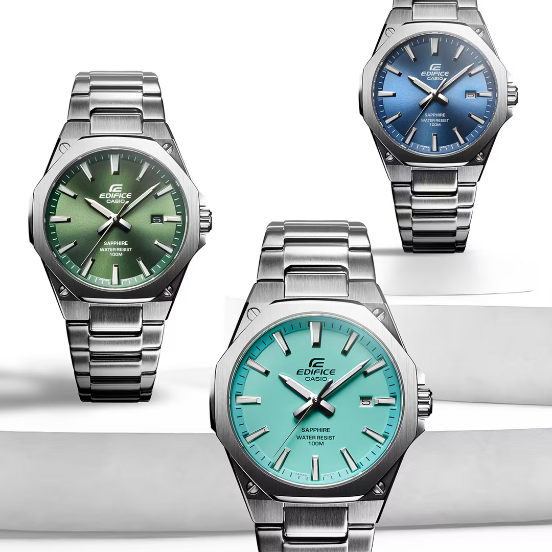 Casio Edifice EFR-S108D-2AVUDF Slim Sapphire Men Watch City