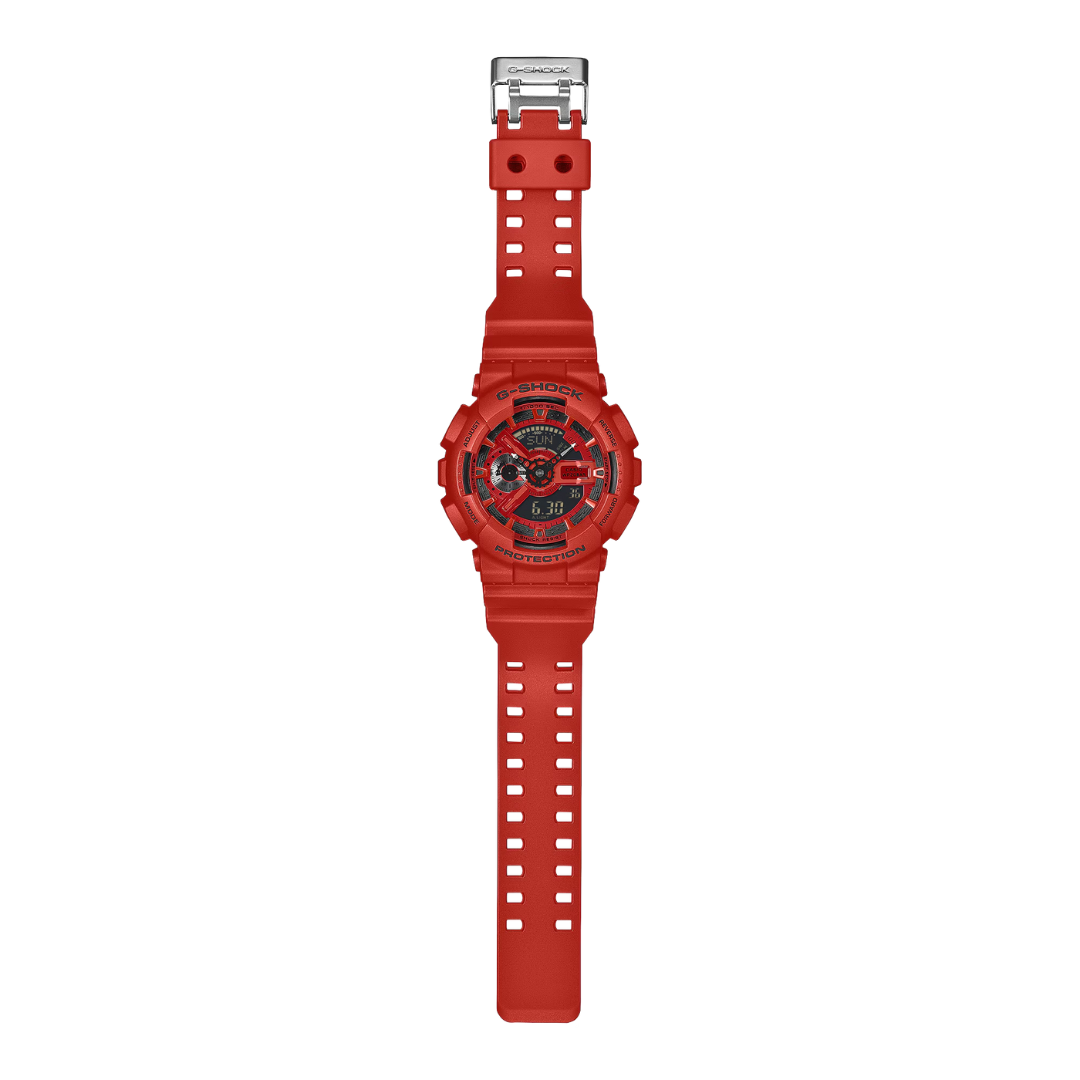 CASIO G-SHOCK GA-110RRB-4ADR STANDARD ANALOG-DIGITAL RED WATCH