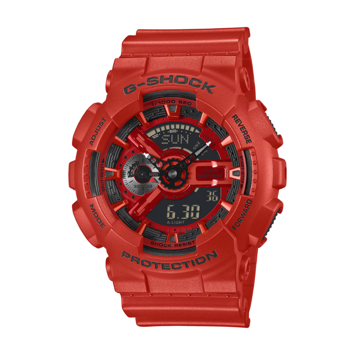CASIO G-SHOCK GA-110RRB-4ADR STANDARD ANALOG-DIGITAL RED WATCH