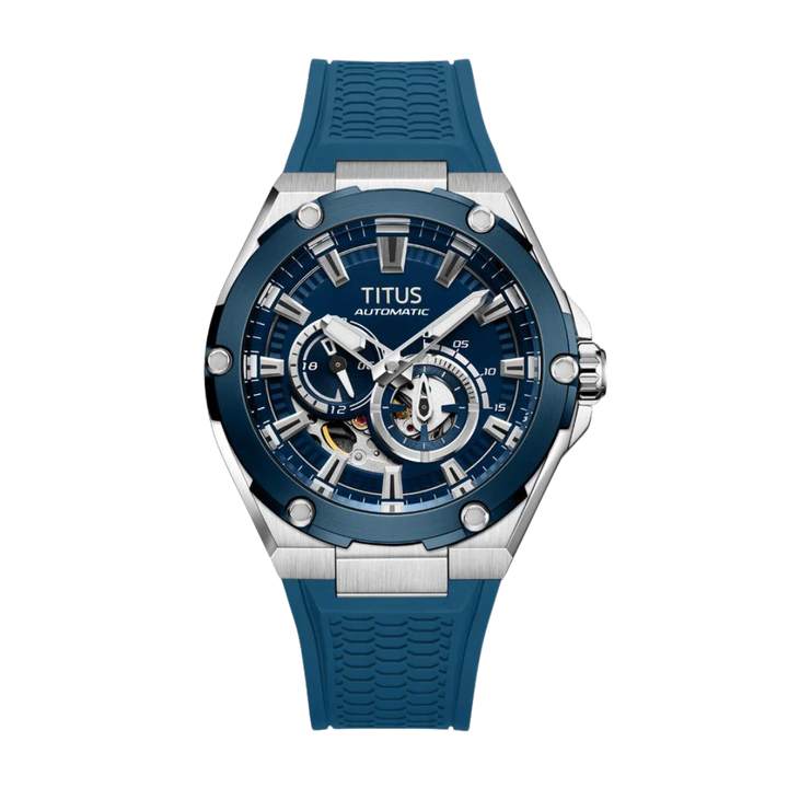 SOLVIL ET TITUS VOYAGER W06-03410-005 MULTI-FUNCTION AUTOMATIC MEN WATCH