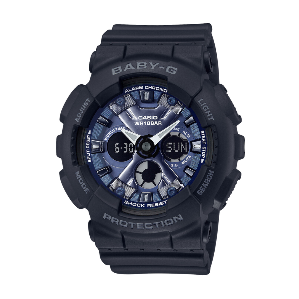 【新品】Baby-G BA-130　ブラック asio Baby-G BA-130-1A2DR Analog-Digital Black Watch | City Chain