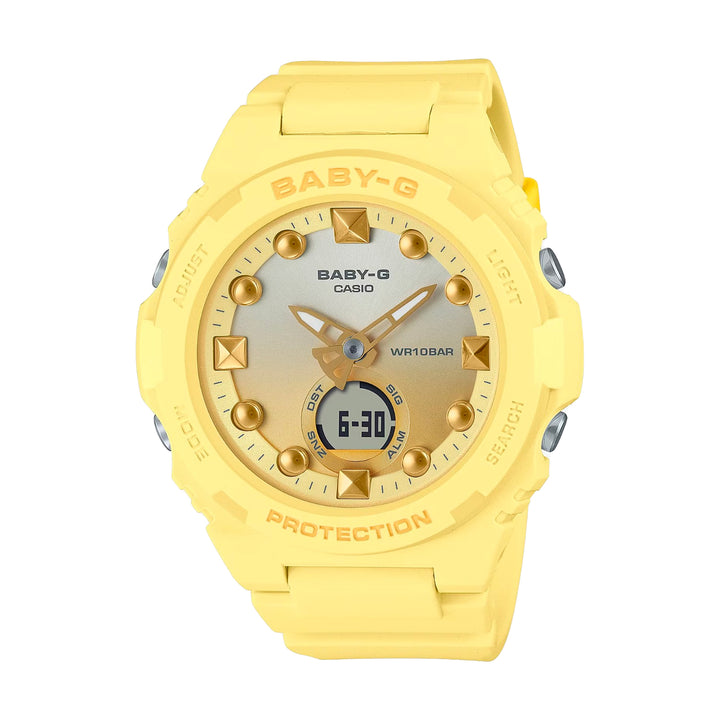 CASIO BABY-G BGA-320-9ADR YELLOW WOMEN WATCH
