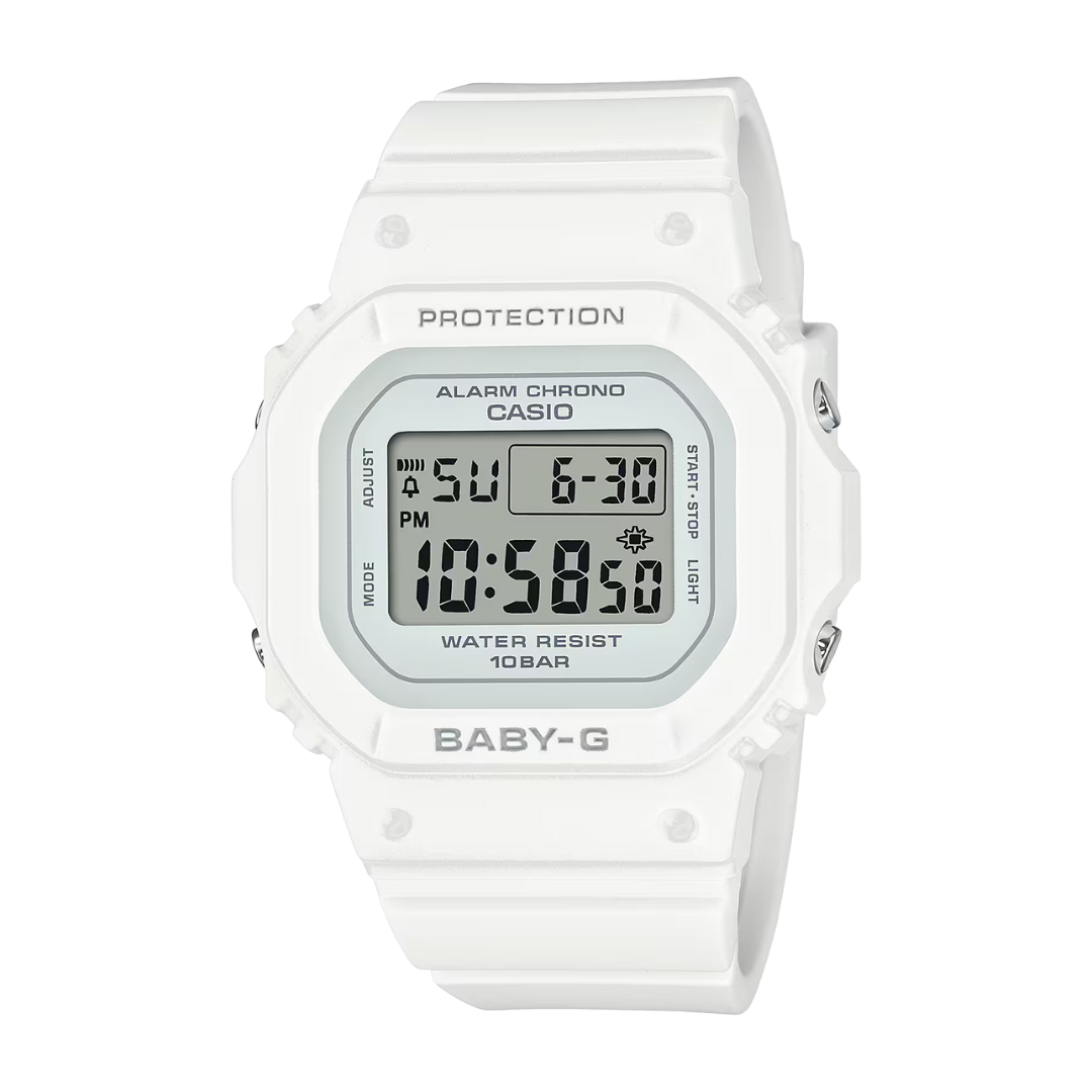 Casio Baby-G BGD-565-7DR Standard Digital White Watch