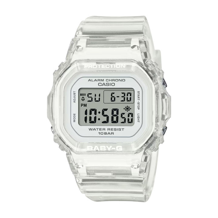 CASIO BABY-G BGD-565US-7DR DIGITAL TRANSPARENT WATCH