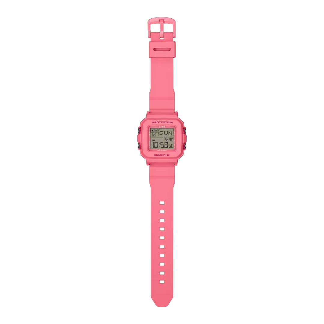 CASIO BABY-G + PLUS BGD-10KH-4DR PINK WOMEN WATCH SET
