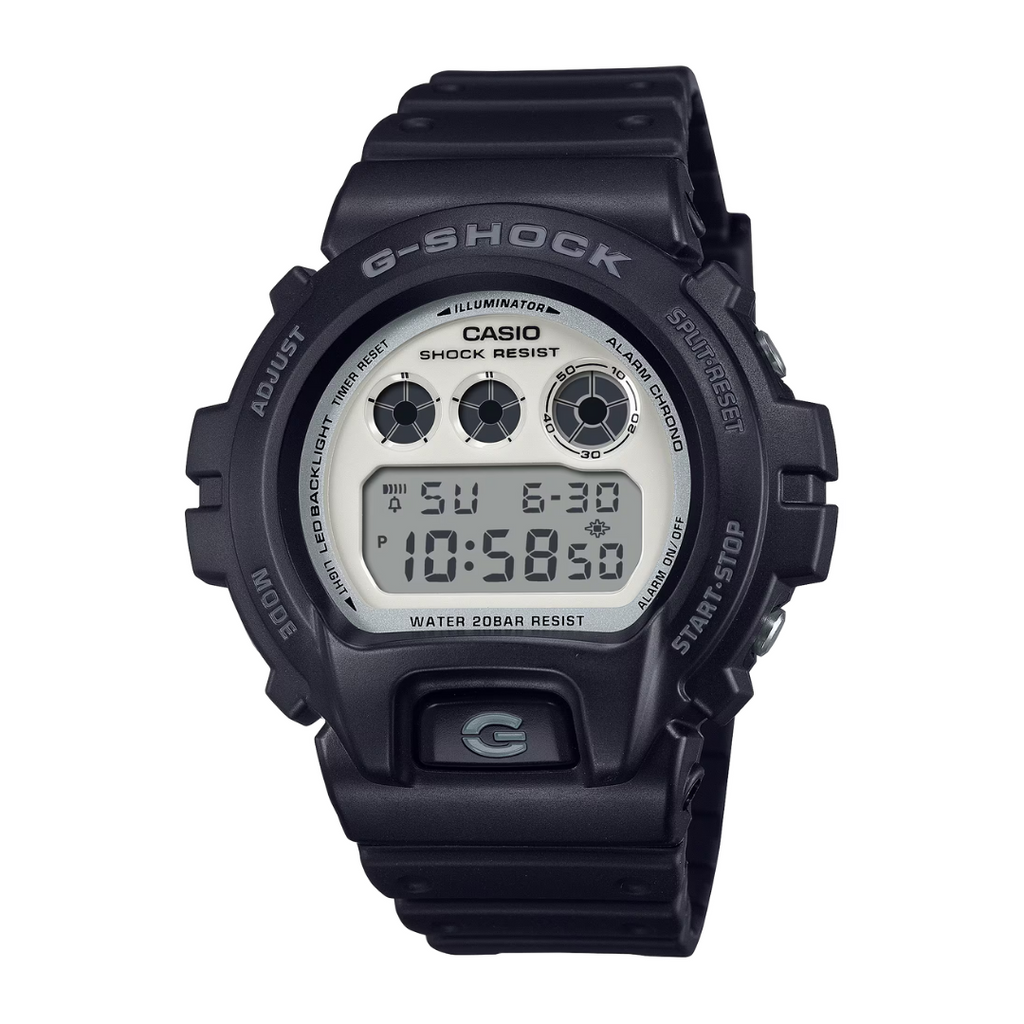 Casio G-SHOCK DW-6900WD-1DR – Bold Black and White Watch