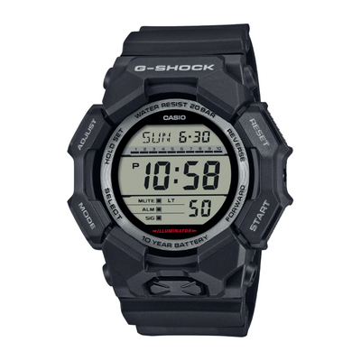 Casio G-Shock GD-010-1DR bio-based resin 10-year battery shock resistant 200m