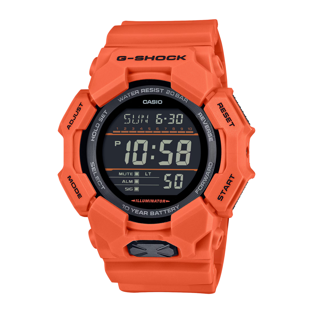 Casio G-Shock GD-010-4DR Standard Digital Orange Watch