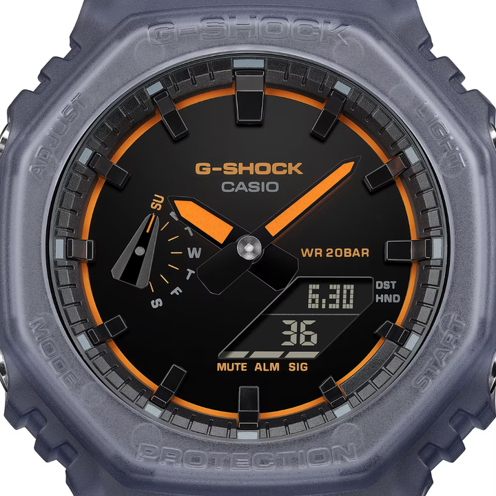 CASIO G-SHOCK GA-2100K-2ADR STANDARD ANALOG-DIGITAL MEN WATCH