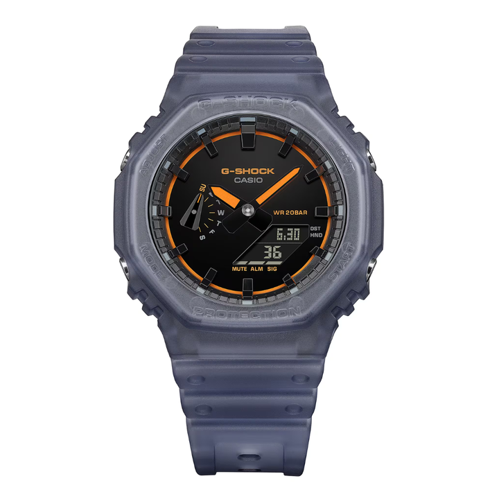 Casio GA-2100K-2ADR shock resistant all-weather reliability