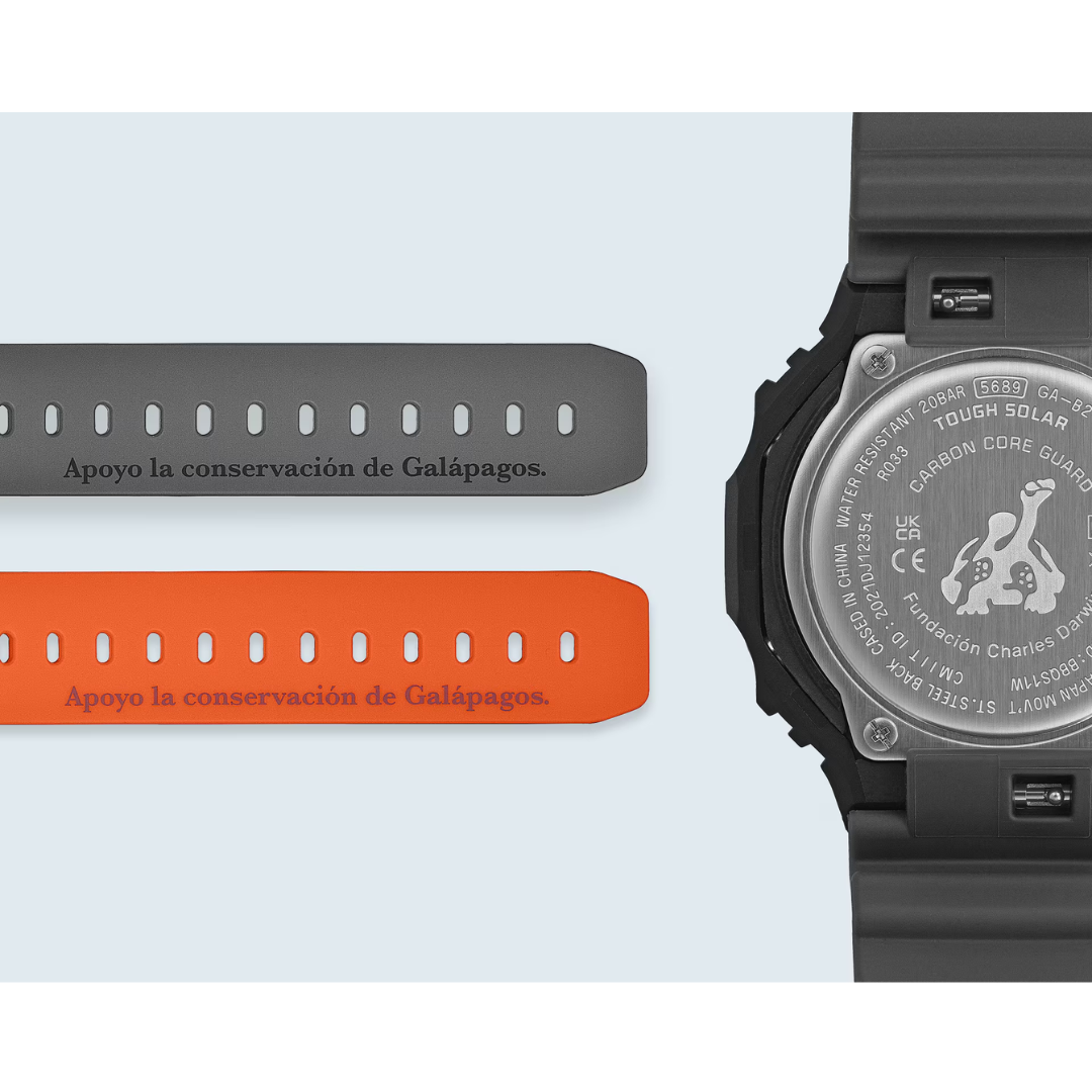 CASIO G-SHOCK X CHARLES DARWIN FOUNDATION GA-B2100DF-1ADR ANALOG-DIGITAL MEN WATCH