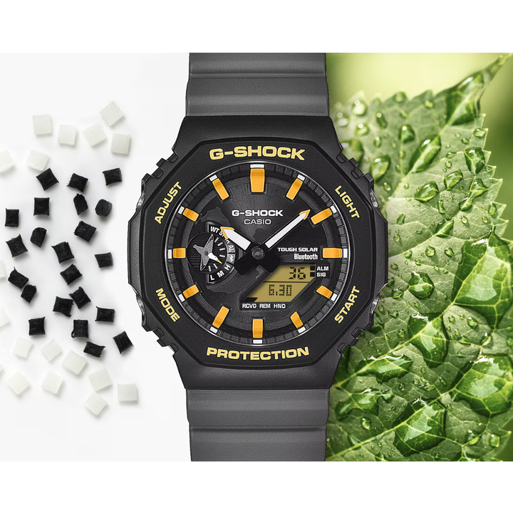 CASIO G-SHOCK X CHARLES DARWIN FOUNDATION GA-B2100DF-1ADR ANALOG-DIGITAL MEN WATCH