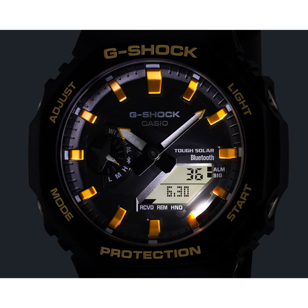 CASIO G-SHOCK X CHARLES DARWIN FOUNDATION GA-B2100DF-1ADR ANALOG-DIGITAL MEN WATCH