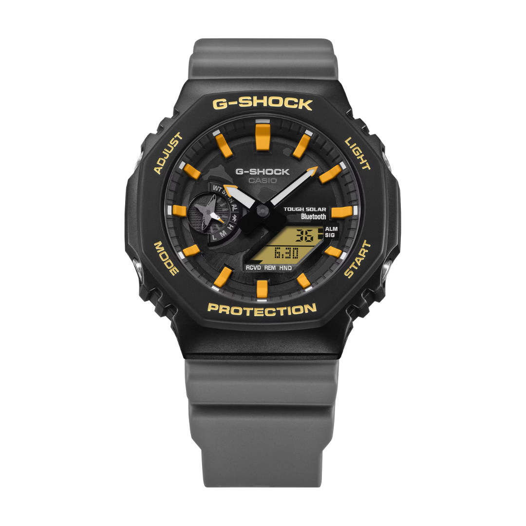 CASIO G-SHOCK X CHARLES DARWIN FOUNDATION GA-B2100DF-1ADR ANALOG-DIGITAL MEN WATCH