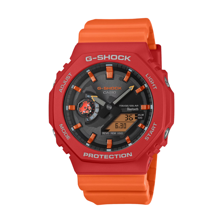 CASIO G-SHOCK X CHARLES DARWIN FOUNDATION GA-B2100DF-4ADR ANALOG-DIGITAL MEN WATCH