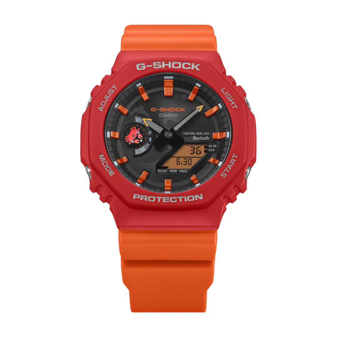 CASIO G-SHOCK X CHARLES DARWIN FOUNDATION GA-B2100DF-4ADR ANALOG-DIGITAL MEN WATCH