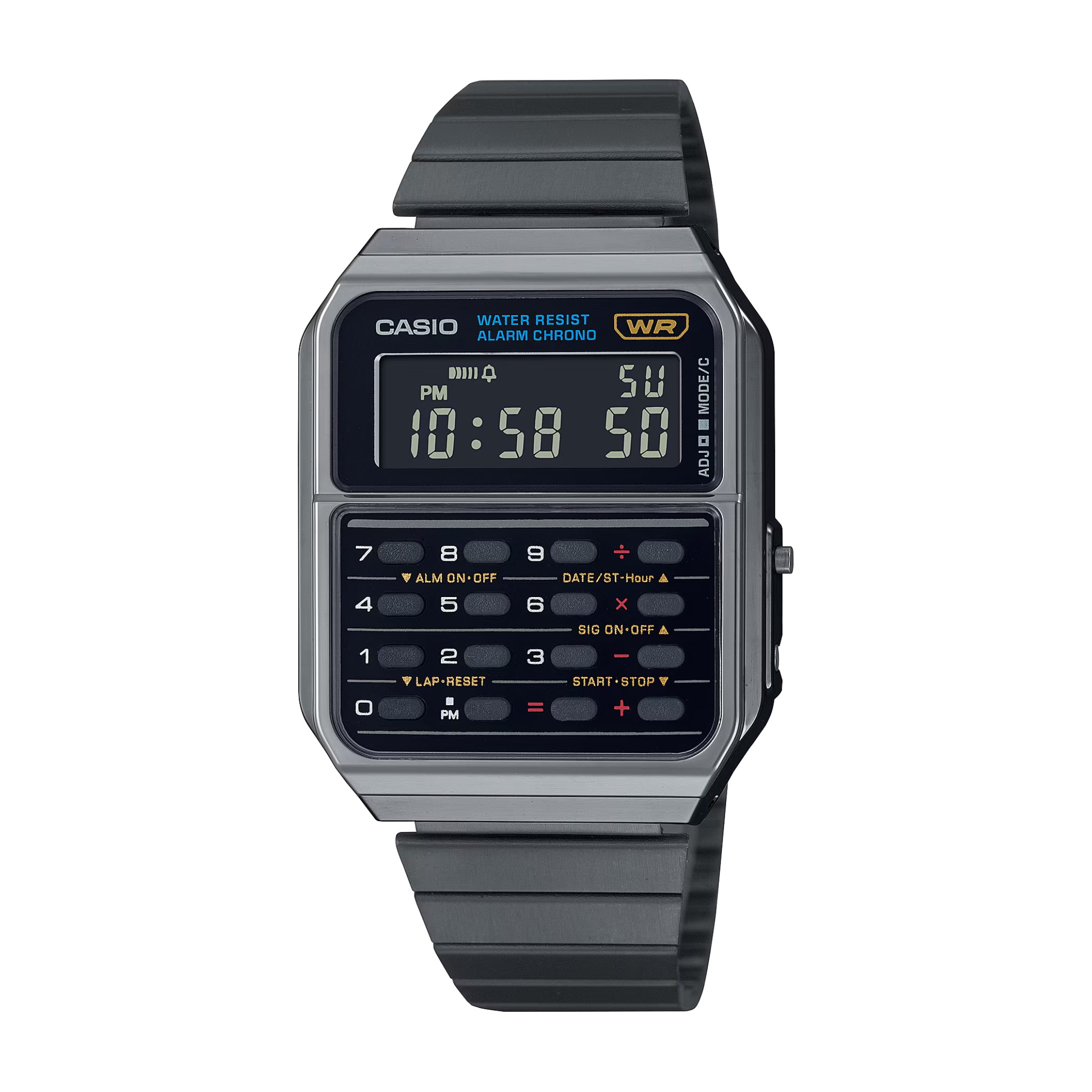 Casio CA-500WEGG-1BDF Digital Calculator Watch | City Chain – City ...