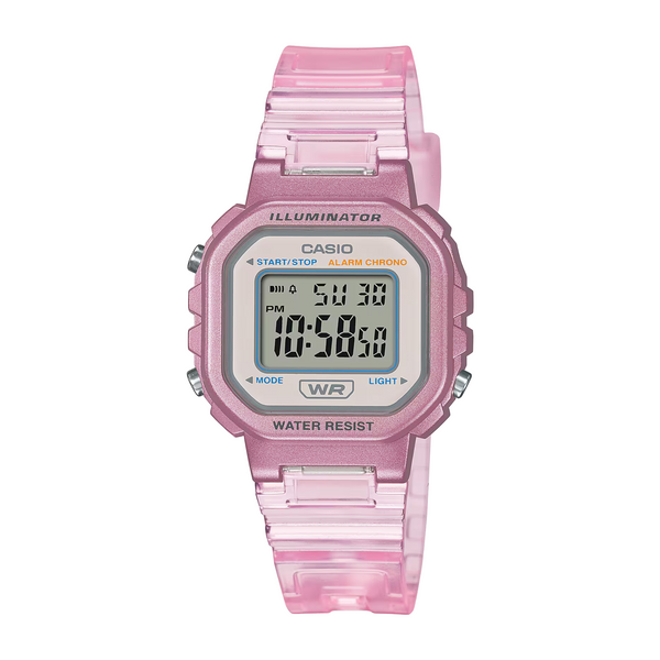 CASIO GENERAL LA-20WHS-4ADF DIGITAL PINK WOMEN WATCH
