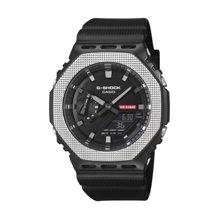 CASIO G-SHOCK G-STEEL GM-2100BM-1ADR ANALOG-DIGITAL BLACK WATCH