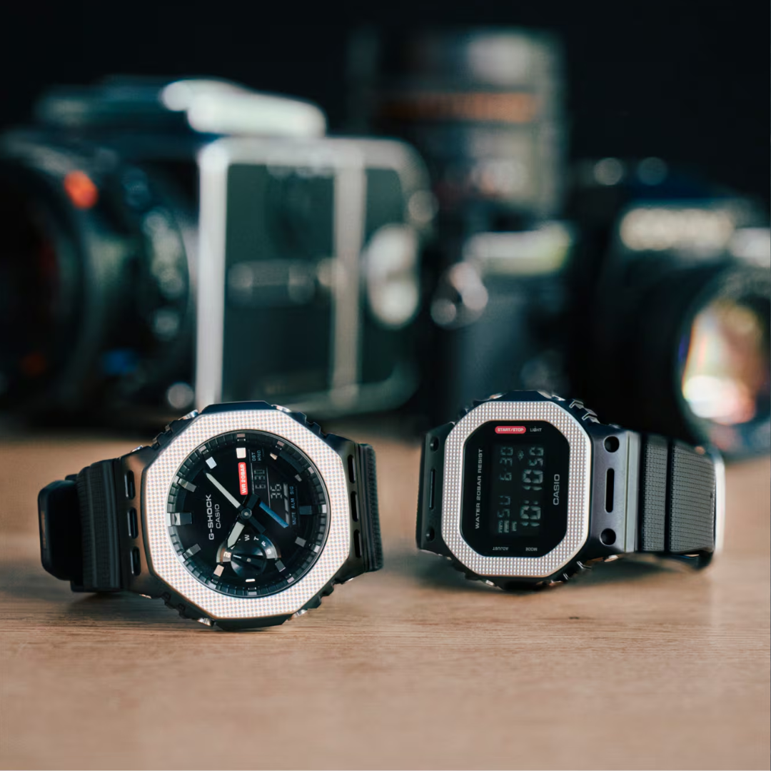 CASIO G-SHOCK G-STEEL GM-5600BM-1DR DIGITAL BLACK WATCH