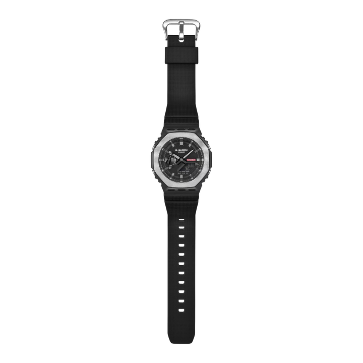 CASIO G-SHOCK G-STEEL GM-2100BM-1ADR ANALOG-DIGITAL BLACK WATCH
