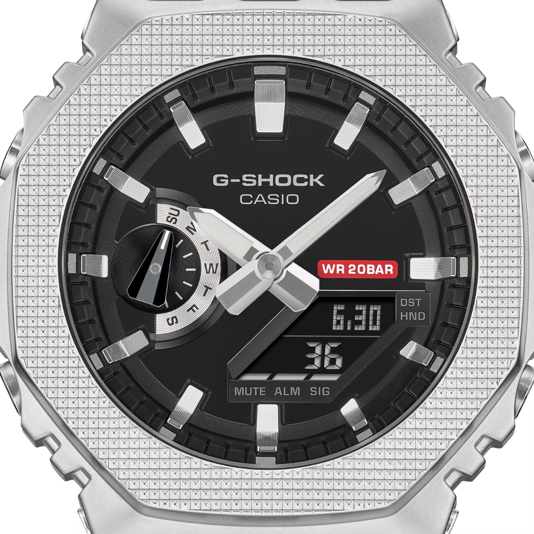 CASIO G-SHOCK G-STEEL GM-2100M-1ADR ANALOG-DIGITAL BLACK WATCH