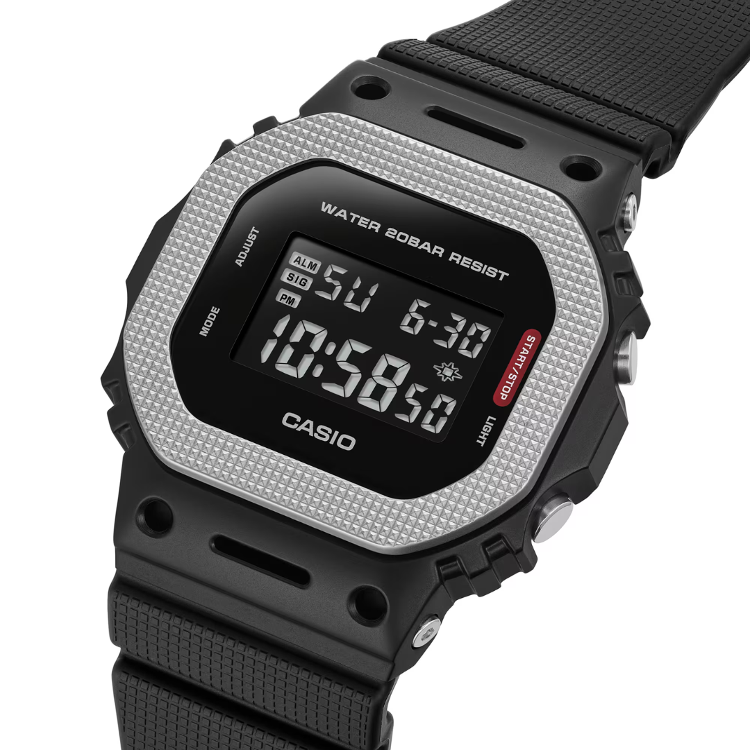 CASIO G-SHOCK G-STEEL GM-5600BM-1DR DIGITAL BLACK WATCH