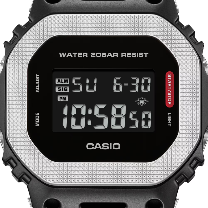 CASIO G-SHOCK G-STEEL GM-5600BM-1DR DIGITAL BLACK WATCH