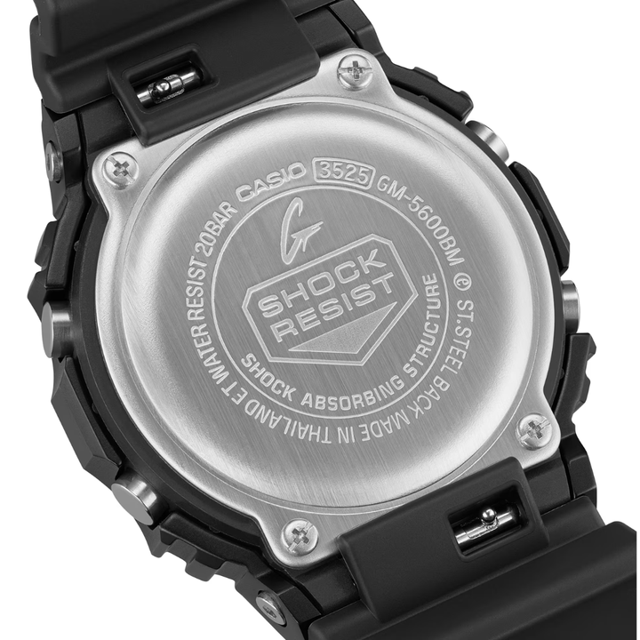 CASIO G-SHOCK G-STEEL GM-5600BM-1DR DIGITAL BLACK WATCH