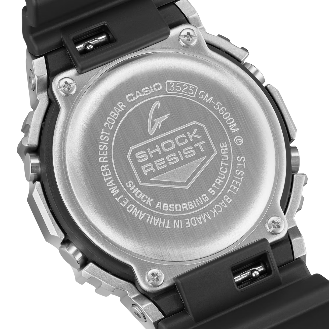 CASIO G-SHOCK G-STEEL GM-5600M-1DR DIGITAL BLACK WATCH