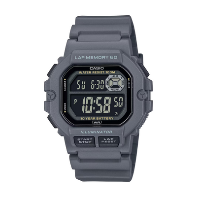 CASIO GENERAL WS-1400H-8BVDF STANDARD DIGITAL GREY MEN WATCH