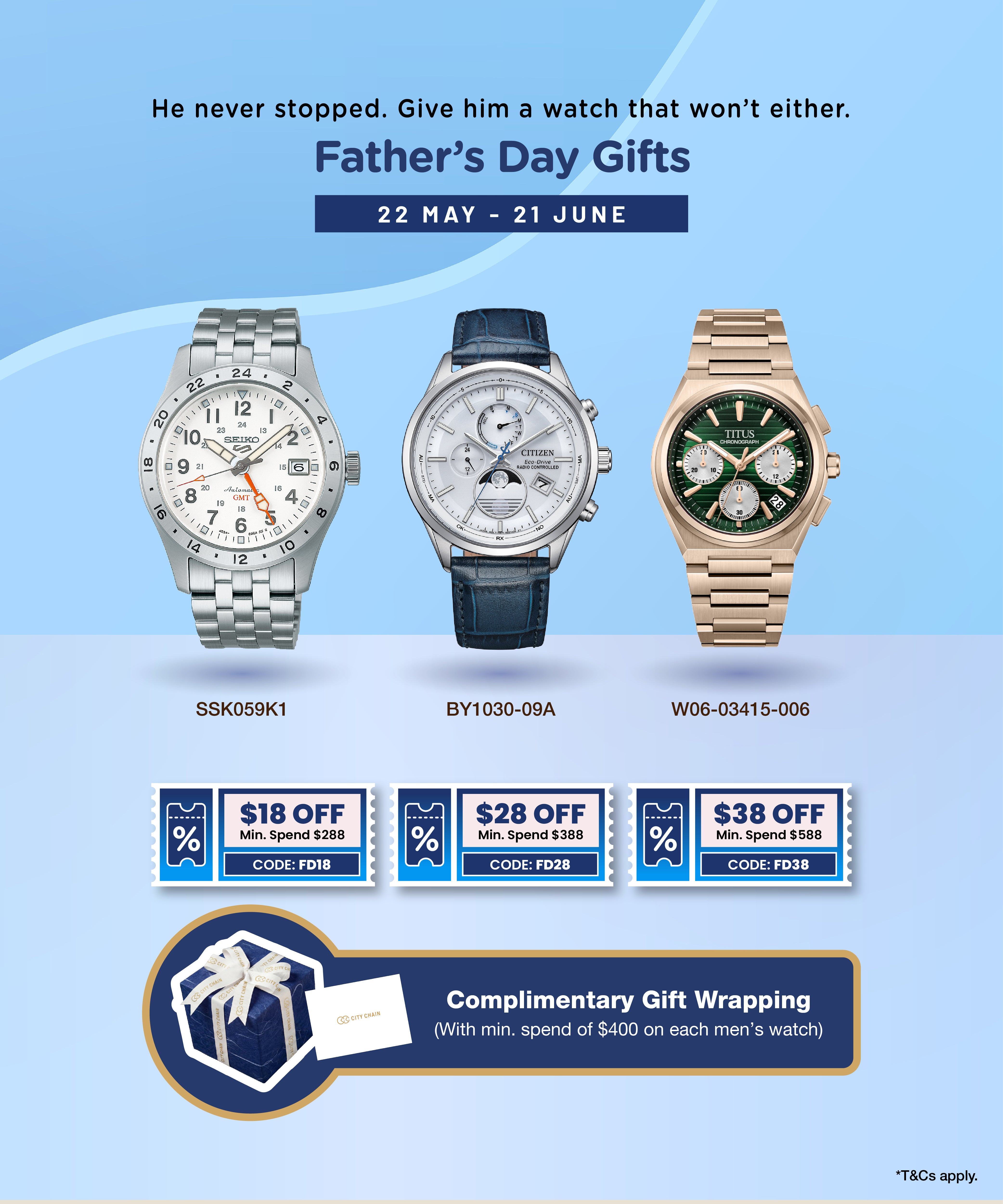 Father's Day Gifts – City Chain Singapore