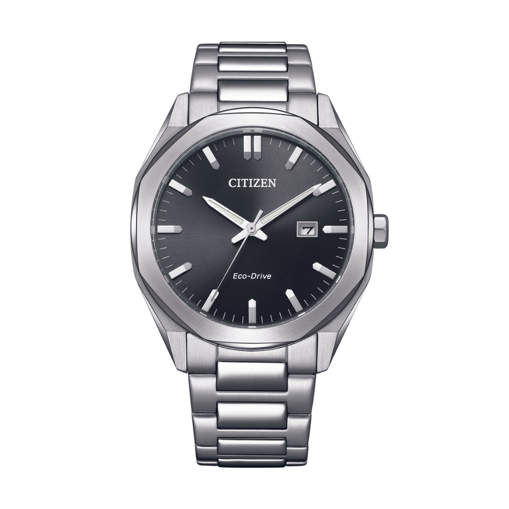 Citizen BM7600-81E Eco-Drive Stainless Steel Men Watch | City
