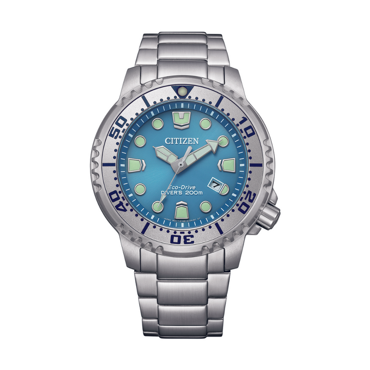 CITIZEN BN0165-55L PROMASTER ECO-DRIVE 200M DIVER MEN WATCH