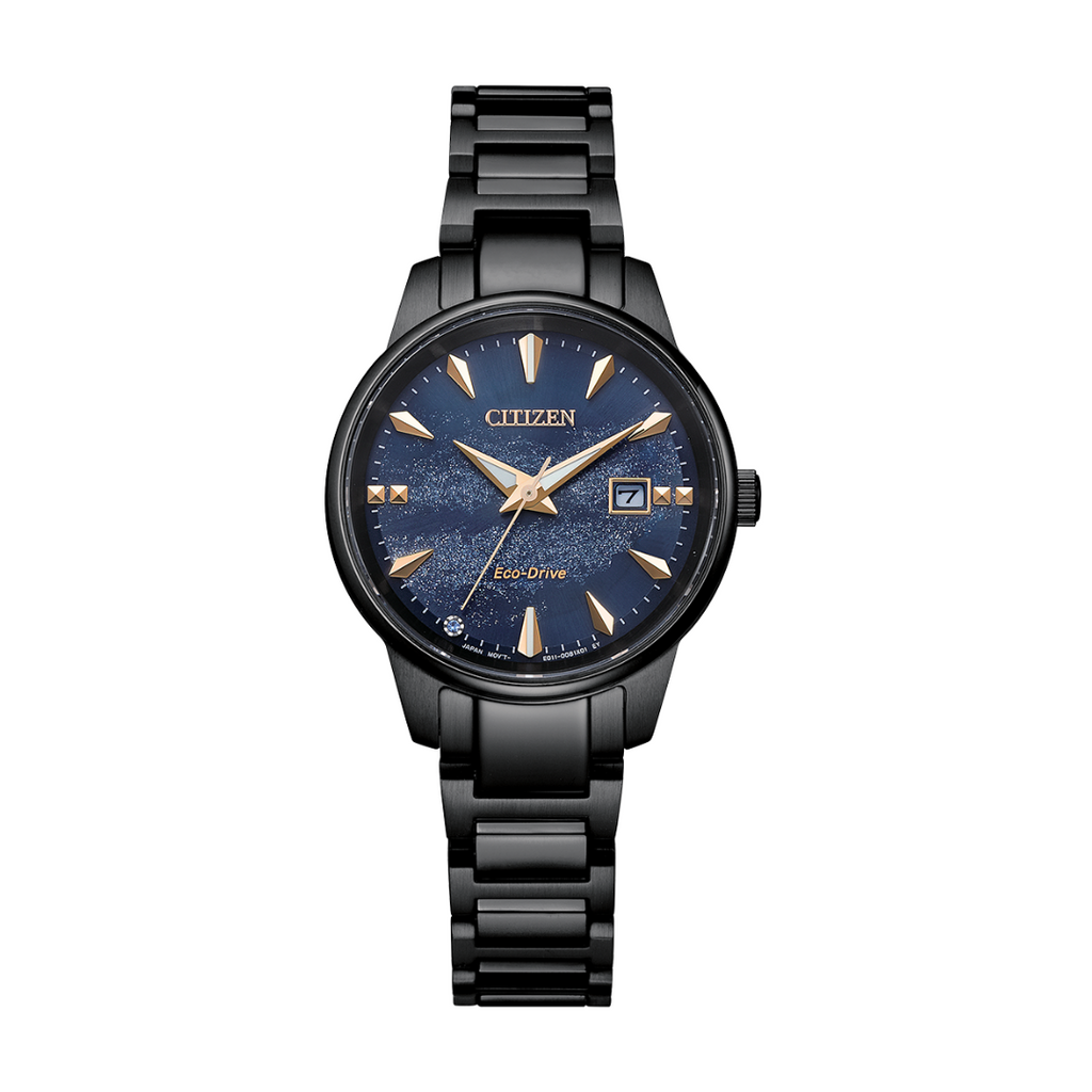 CITIZEN EW2595 81L ECO DRIVE PAIR WOMEN WATCH CITY CHAIN City Chain Singapore